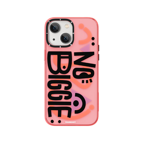 قاب آیفون 13/14/15 یانگکیت مدل Keeping Happy Mood Glossy YOUNGKIT Keeping Happy Mood Glossy Pink iPhone 13/14/15 Case