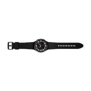 ساعت هوشمند سامسونگ مدل Watch6 Classic 43mm Samsung Galaxy Watch6 Classic Wi-Fi Black Steel 43mm Black Hybrid Leather T Band