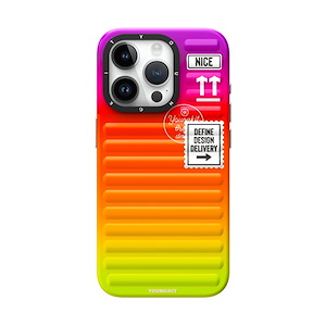 قاب آیفون 14Pro Max یانگکیت مدل Sunset Red Glow Luggage-Inspired YOUNGKIT Sunset Red Glow Luggage-Inspired Sunset Red Glow iPhone 14 Pro Max Case