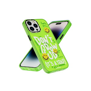 قاب آیفون 14Pro Max یانگکیت مدل Keeping Happy Mood Glossy YOUNGKIT Keeping Happy Mood Glossy Green iPhone 14 Pro Max Case