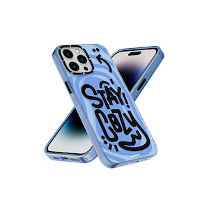 قاب آیفون 14Pro Max یانگکیت مدل Keeping Happy Mood Glossy YOUNGKIT Keeping Happy Mood Glossy Blue iPhone 14 Pro Max Case