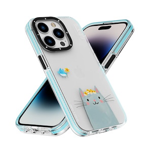 قاب آیفون 14Pro Max یانگکیت مدل KEN SMITHS Cute Cat YOUNGKIT KEN SMITHS Cute Cat Corolla iPhone 14 Pro Max Case