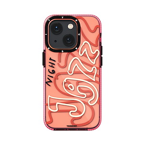 قاب آیفون 13/14 یانگکیت مدل Jazz Lovers YOUNGKIT Jazz Lovers Pink iPhone 13/14 Case