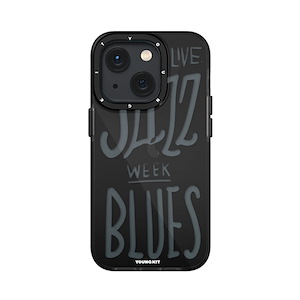 قاب آیفون 13/14 یانگکیت مدل Jazz Lovers YOUNGKIT Jazz Lovers Black iPhone 13/14 Case