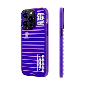 قاب آیفون 13Pro Max یانگکیت مدل Fluorite Luggage-Inspired Glossy YOUNGKIT Fluorite Luggage-Inspired Glossy Purple iPhone 13 Pro Max Case