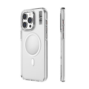 قاب آیفون 15Pro Max یانگکیت مدل Transparent Crystal Non-Yellowing YOUNGKIT Transparent Crystal Non-Yellowing White iPhone 15 Pro Max Case