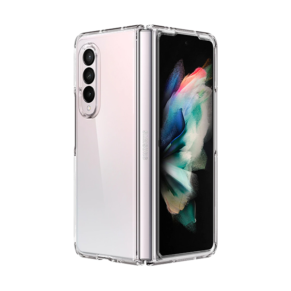 قاب گلکسی Z Fold3 5G اسپیگن مدل Crystal Hybrid Spigen Crystal Hybrid Crystal Clear Galaxy Z Fold3 5G Case