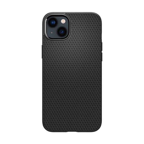 قاب آیفون 14Plus اسپیگن مدل Liquid Air Spigen Liquid Air Matte Black iPhone 14 Plus Case