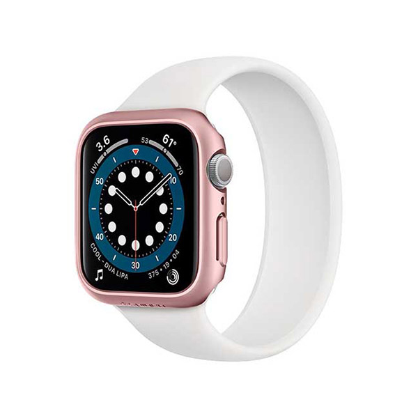 قاب اپل‌واچ 40mm اسپیگن مدل Thin Fit Spigen Thin Fit Rose Gold Apple Watch 40mm Case