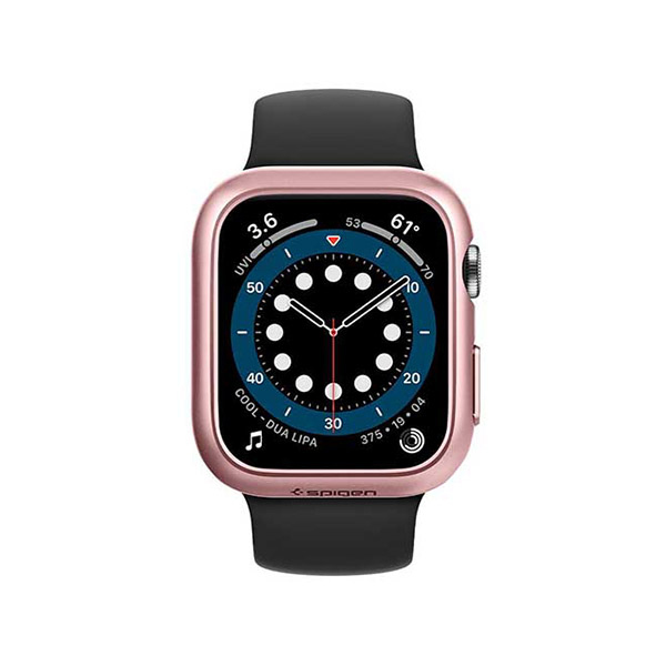 قاب اپل‌واچ 40mm اسپیگن مدل Thin Fit Spigen Thin Fit Rose Gold Apple Watch 40mm Case