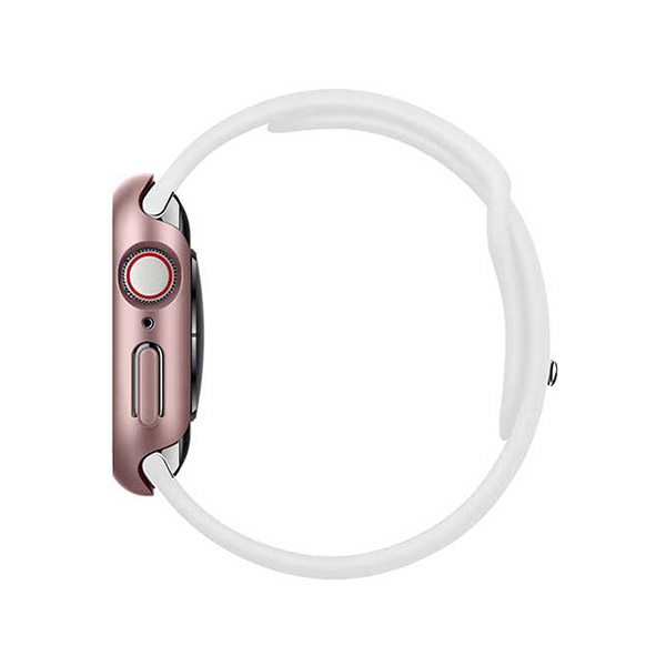 قاب اپل‌واچ 40mm اسپیگن مدل Thin Fit Spigen Thin Fit Rose Gold Apple Watch 40mm Case