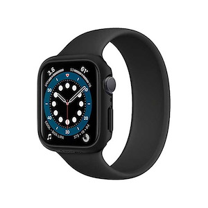 قاب اپل‌واچ 40mm اسپیگن مدل Thin Fit Spigen Thin Fit Black Apple Watch 40mm Case