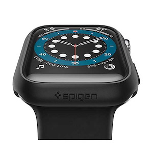 قاب اپل‌واچ 40mm اسپیگن مدل Thin Fit Spigen Thin Fit Black Apple Watch 40mm Case