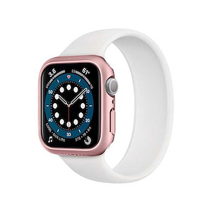 قاب اپل‌واچ 40mm اسپیگن مدل Thin Fit Spigen Thin Fit Rose Gold Apple Watch 40mm Case