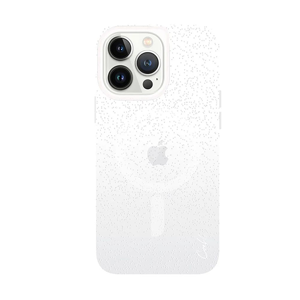 قاب آیفون 14Pro Max یونیک مدل Coehl Lumino Uniq Coehl Lumino Sparkling Silver iPhone 14 Pro Max Case