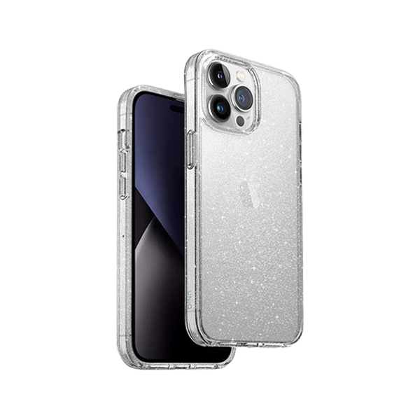 قاب آیفون 14Pro یونیک مدل Lifepro Xtreme Uniq Lifepro Xtreme Clear Glitter iPhone 14 Pro Case