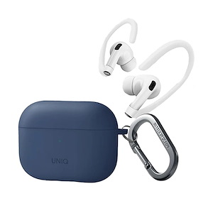 قاب ایرپاد پرو 2 یونیک مدل Nexo Uniq Nexo Silicon Blue AirPods Pro 2 Case