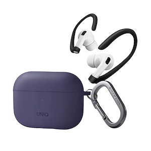 قاب ایرپاد پرو 2 یونیک مدل Nexo Uniq Nexo Silicon Purple AirPods Pro 2 Case