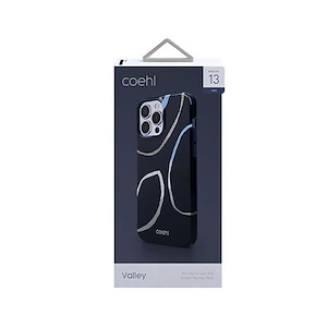 قاب آیفون 13Pro Max یونیک مدل Coehl Valley Uniq Coehl Valley Deep Navy iPhone 13 Pro Max Case