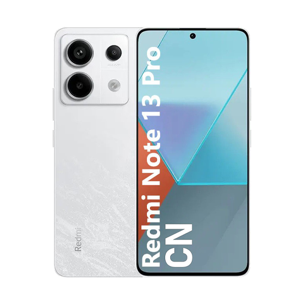 گوشی موبایل شیائومی مدل Redmi Note 13 Pro 5G رم 12 ظرفیت 256 گیگابایت Xiaomi Redmi Note 13 Pro 5G 12GB RAM 256GB Arctic White Mobile Phone