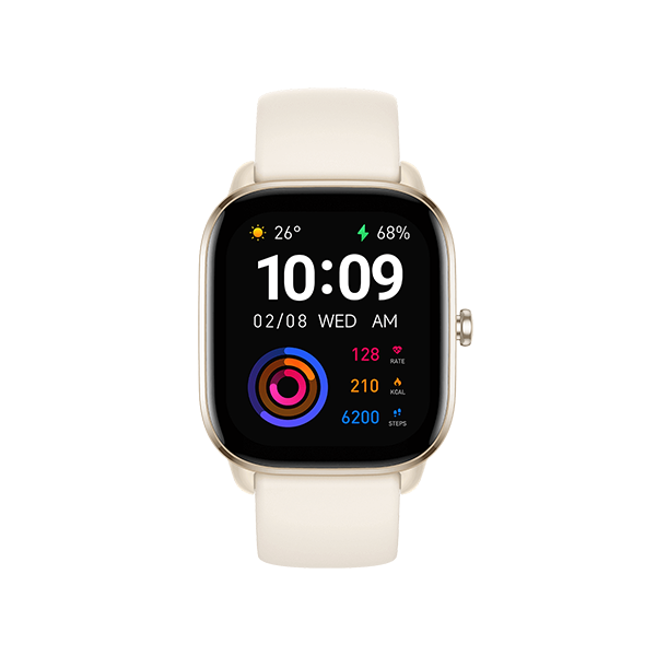 ساعت هوشمند آمازفیت مدل GTS 4 mini Amazfit GTS 4 mini Moonlight White Smart Watch