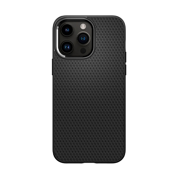 قاب آیفون 14Pro Max اسپیگن مدل Liquid Air Spigen Liquid Air Matte Black iPhone 14 Pro Max Case