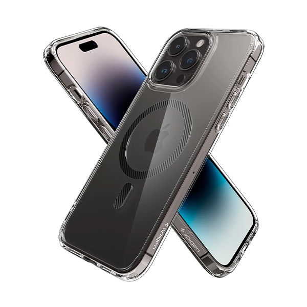 قاب آیفون 14Pro Max اسپیگن مدل Ultra Hybrid Mag Spigen Ultra Hybrid Mag Carbon Fiber iPhone 14 Pro Max Case