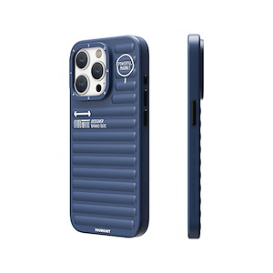 قاب آیفون 15Pro Max یانگکیت مدل True Color Luggage-Inspired YOUNGKIT True Color Luggage-Inspired Blue Phone 15 Pro Max Case