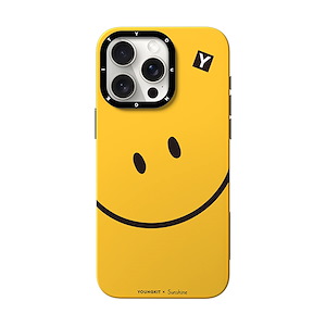 قاب آیفون 15Pro Max یانگکیت مدل Sunshine Yellow Small Eyes YOUNGKIT Sunshine Yellow Small Eyes Yellow iPhone 15 Pro Max Case