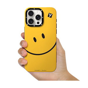 قاب آیفون 15Pro Max یانگکیت مدل Sunshine Yellow Small Eyes YOUNGKIT Sunshine Yellow Small Eyes Yellow iPhone 15 Pro Max Case