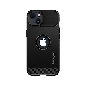 قاب آیفون 13 اسپیگن مدل Rugged Armor Spigen Rugged Armor Matte Black iPhone 13 Case