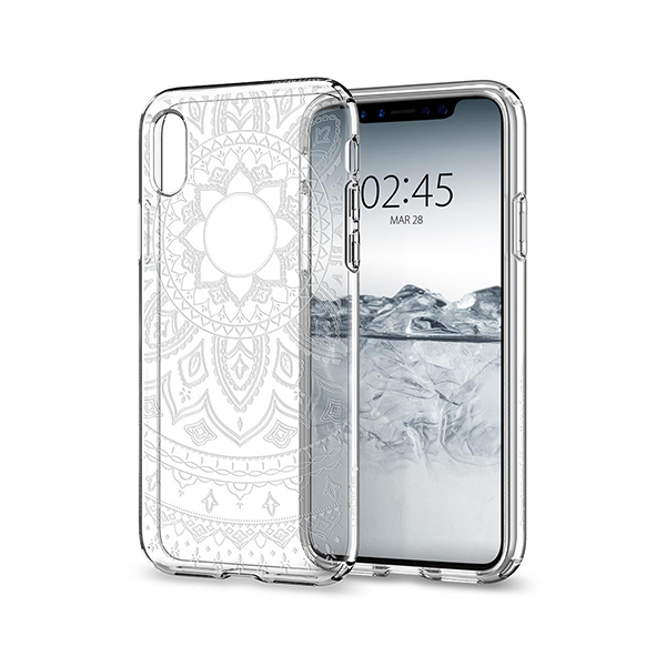 قاب آیفون X/XS اسپیگن مدل Liquid Crystal Spigen Liquid Crystal Shine Crystal Clear iPhone X/XS Case