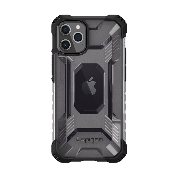 قاب آیفون 12Pro Max اسپیگن مدل Nitro Force Spigen Nitro Force Matte Black iPhone 12 Pro Max Case