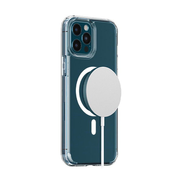 قاب آیفون 12Pro Max اسپیگن مدل Ultra Hybrid Mag Spigen Ultra Hybrid Mag White iPhone 12 Pro Max Case