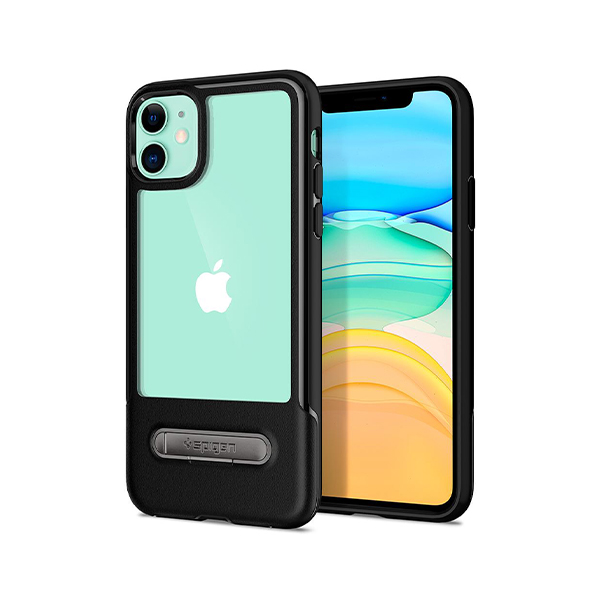 قاب آیفون 11 اسپیگن مدل Slim Armor Spigen Slim Armor Essential S Black iPhone 11 Case