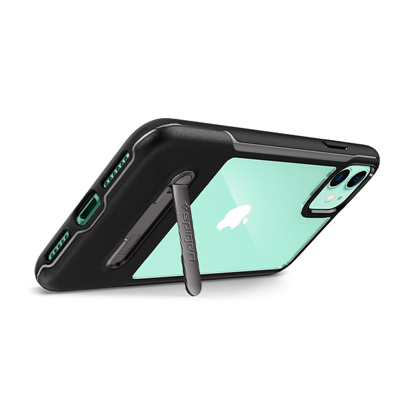 قاب آیفون 11 اسپیگن مدل Slim Armor Spigen Slim Armor Essential S Black iPhone 11 Case