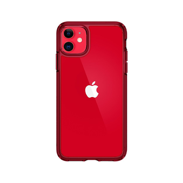 قاب آیفون 11 اسپیگن مدل Ultra Hybrid Spigen Ultra Hybrid Red Crystal iPhone 11 Case