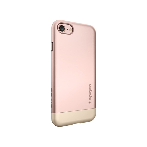 قاب آیفون 7/8/SE اسپیگن مدل Style Armor Spigen Style Armor Rose Gold iPhone 7/8/SE Case