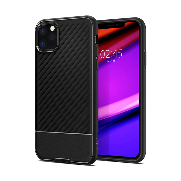 قاب آیفون 11Pro Max اسپیگن مدل Core Armor Spigen Core Armor Matte Black iPhone 11 Pro Max Case