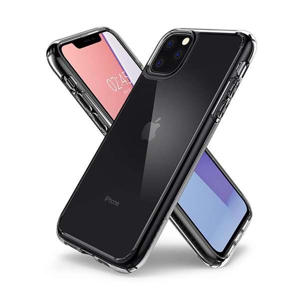 قاب آیفون 11Pro Max اسپیگن مدل Crystal Hybrid Spigen Crystal Hybrid Crystal Clear iPhone 11 Pro Max Case