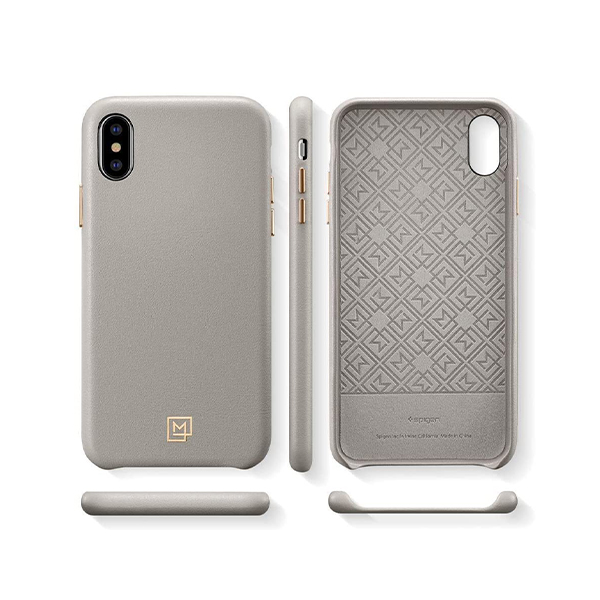 قاب آیفون Xs Max اسپیگن مدل La Manon Clain Spigen La Manon Clain Oatmeal Beige iPhone Xs Max Case