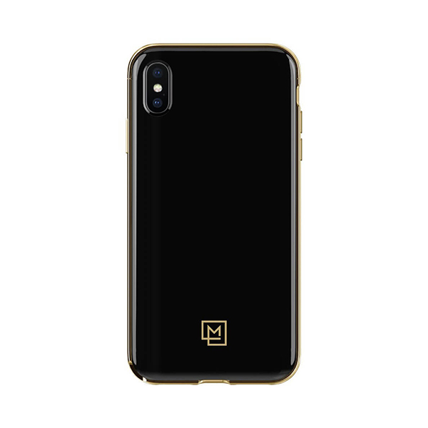 قاب آیفون Xs Max اسپیگن مدل La Manon Etui Spigen La Manon Etui Gold Black iPhone Xs Max Case