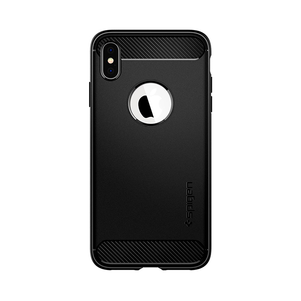 قاب آیفون Xs Max اسپیگن مدل Rugged Armor Spigen Rugged Armor Matte Black iPhone Xs Max Case