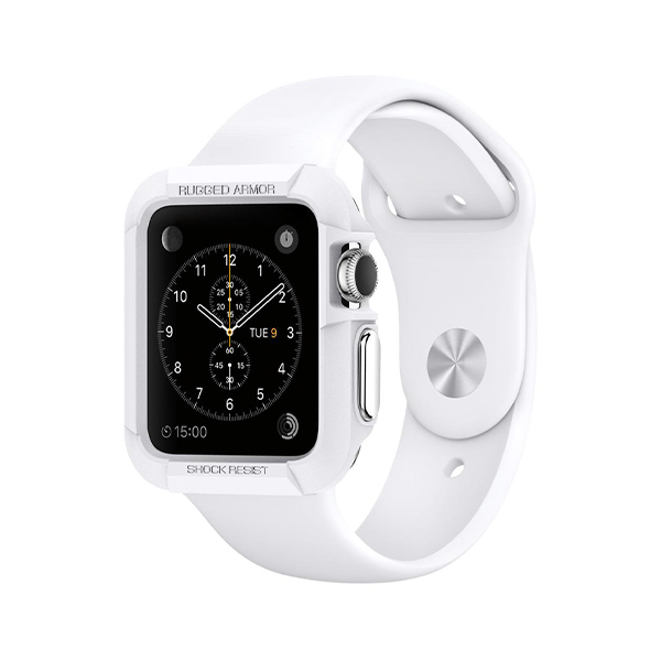 قاب اپل‌واچ 42mm اسپیگن مدل Rugged Armor Spigen Rugged Armor White Apple Watch 42mm Case