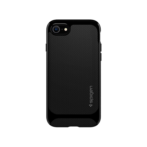 قاب آیفون 7/8/SE اسپیگن مدل Neo Hybrid Spigen Neo Hybrid Herringbone Shiny Black iPhone 7/8/SE Case