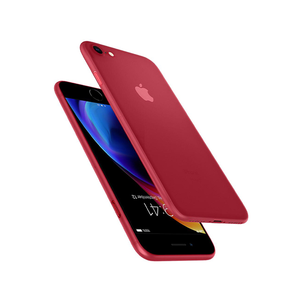 قاب آیفون 7/8/SE اسپیگن مدل Air Skin Spigen Air Skin Red iPhone 7/8/SE Case