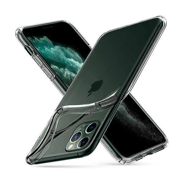 قاب آیفون 11Pro Max اسپیگن مدل Liquid Crystal Spigen Liquid Crystal Crystal Clear iPhone 11 Pro Max Case