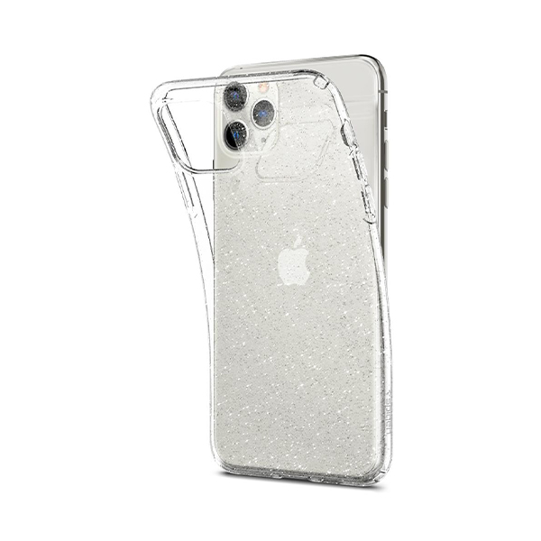 قاب آیفون 11Pro اسپیگن مدل Liquid Crystal Glitter Spigen Liquid Crystal Glitter Crystal Quartz iPhone 11 Pro Case