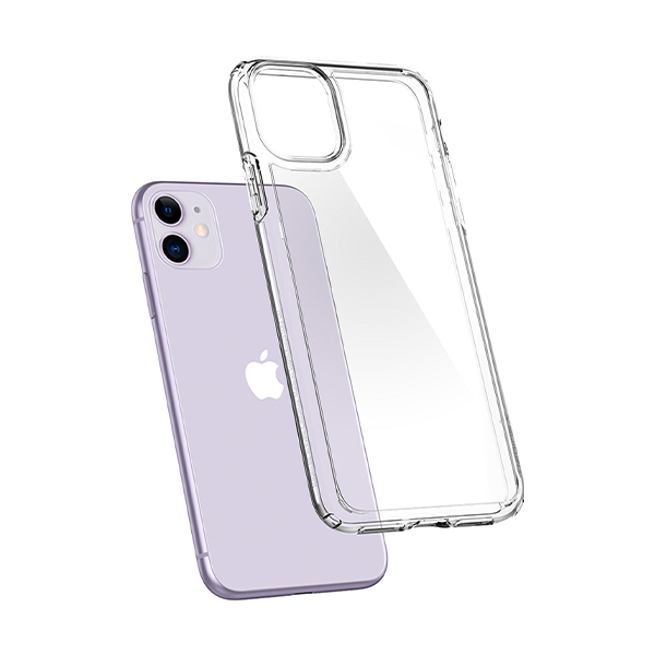 قاب آیفون 11 اسپیگن مدل Crystal Hybrid Spigen Crystal Hybrid Crystal Clear iPhone 11 Case