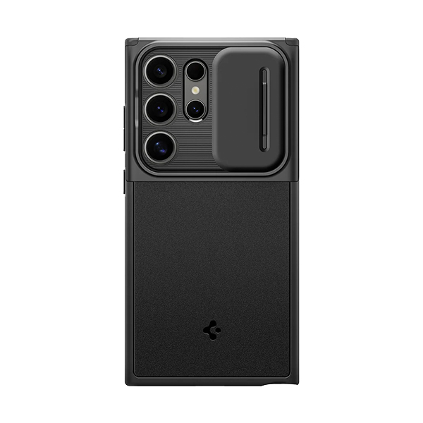 قاب گلکسی S24 Ultra اسپیگن مدل Optik Armor Spigen Optik Armor Black Galaxy S24 Ultra Case